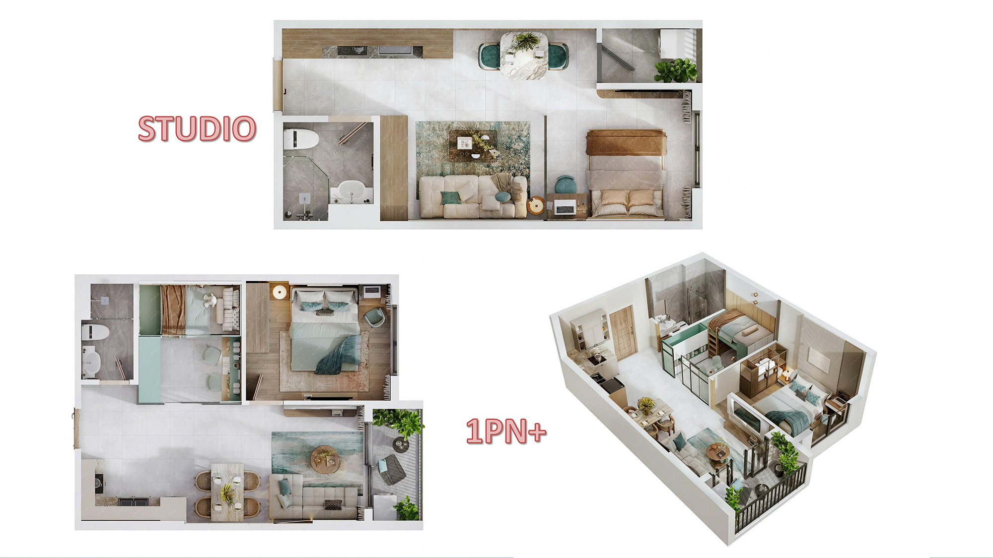 Loại hình căn hộ tại The Win City