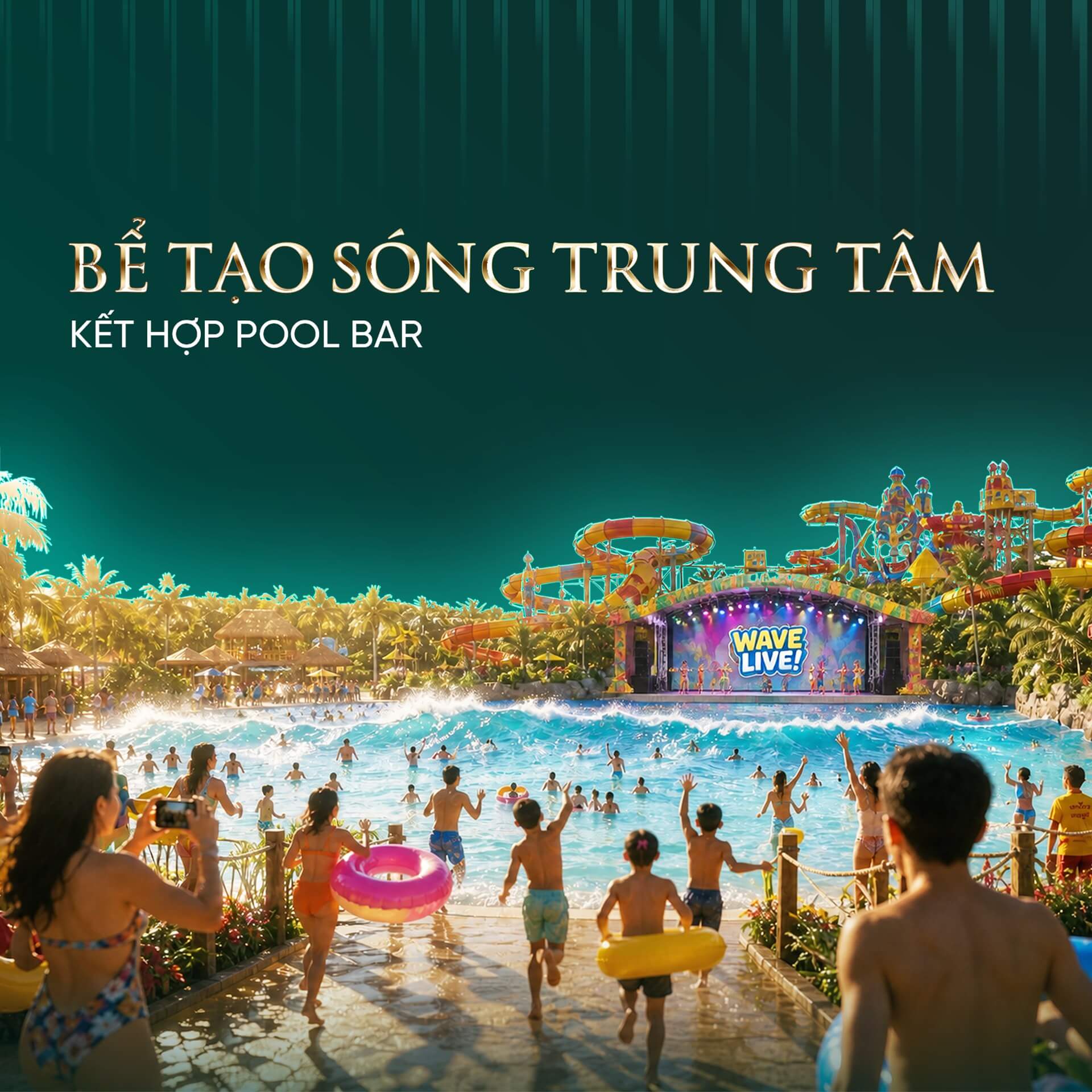 Bể bơi sóng trung tâm